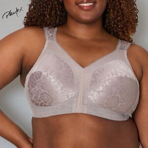 NEW, Playtex 360°, TruSupport 40D Wirefree Bra – Warm Steel – Plus Size
